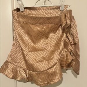 DO + BE Zebra Wrap Skort